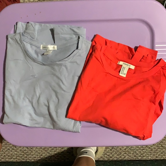 Two plain tees - Picture 1 of 1